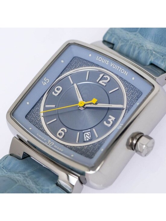 Louis Vuitton Tambour Speedy Blue Quartz Watch Handbag main image 6